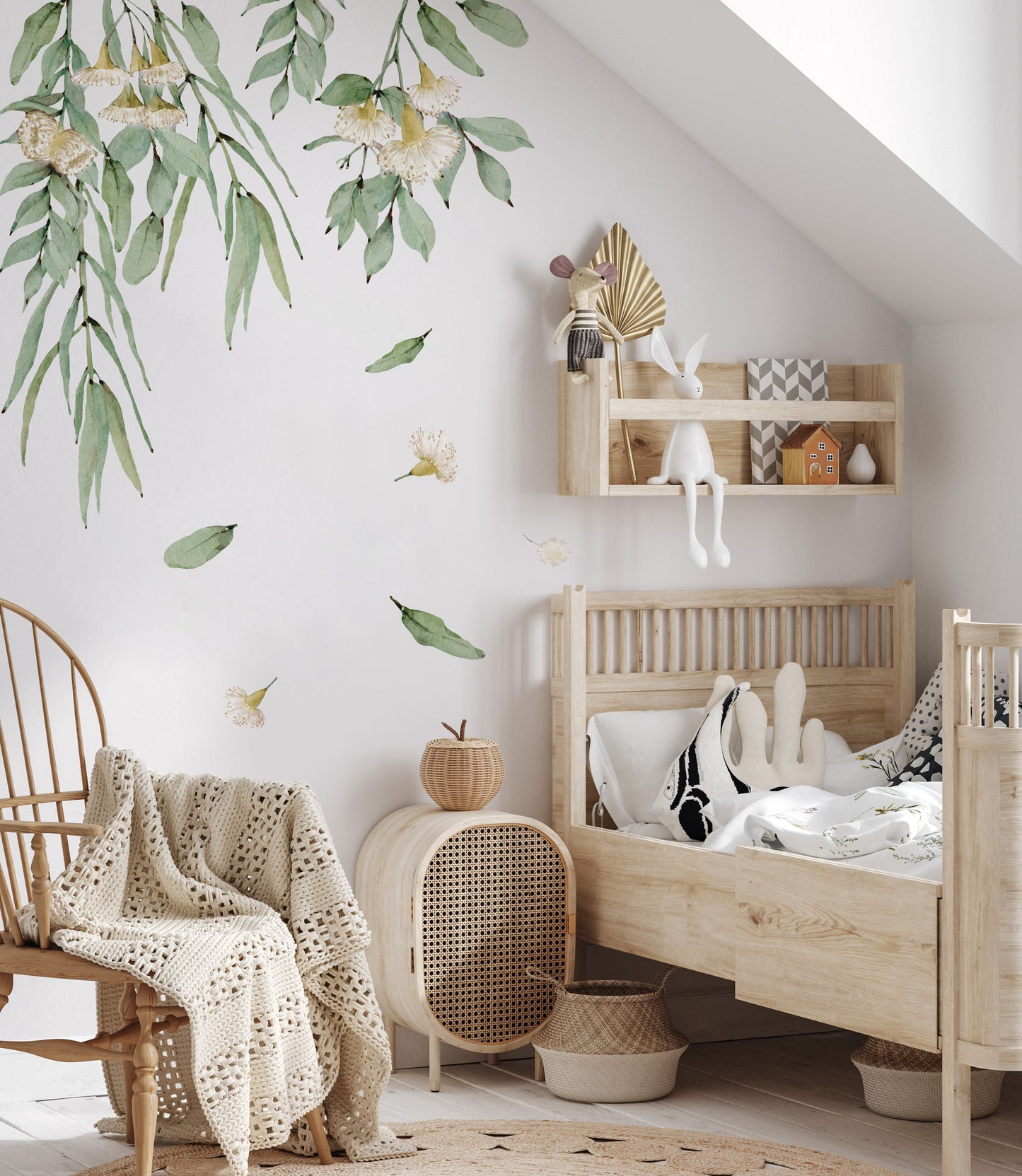Gum Tree Wall Decal Set - Wall Decals Australia - Fable and Fawn 