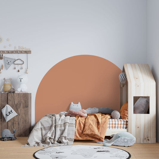 Bedhead Wall Decal (Clay) - Wall Decals - Fable and Fawn 