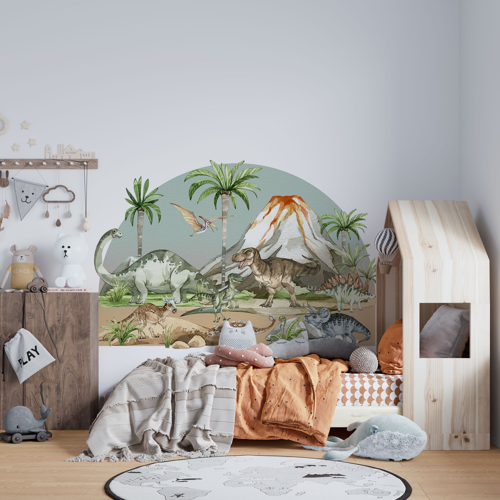 Dinosaurs Wall Decal - Wall Decals - Fable and Fawn 