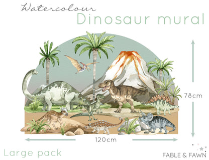 Dinosaurs Wall Decal - Wall Decals - Fable and Fawn 