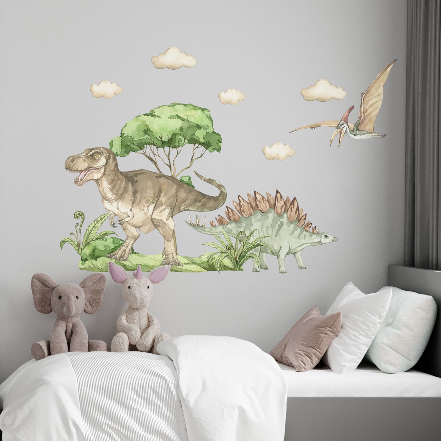 Dinosaur decals for walls - Wall Decals - Fable and Fawn 