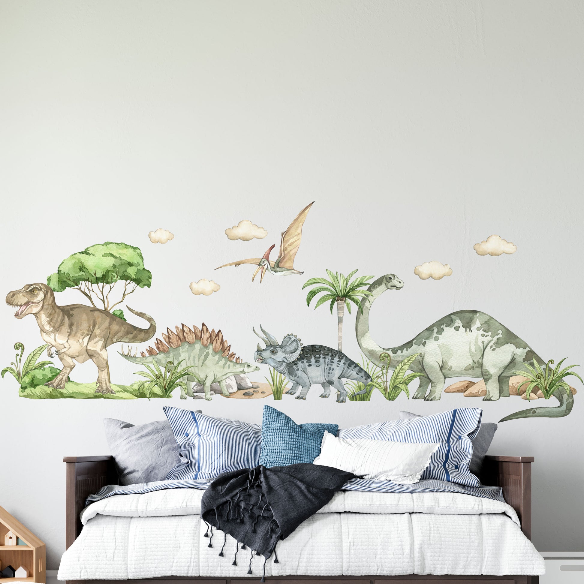 Dinosaur decals for walls - Wall Decals - Fable and Fawn 