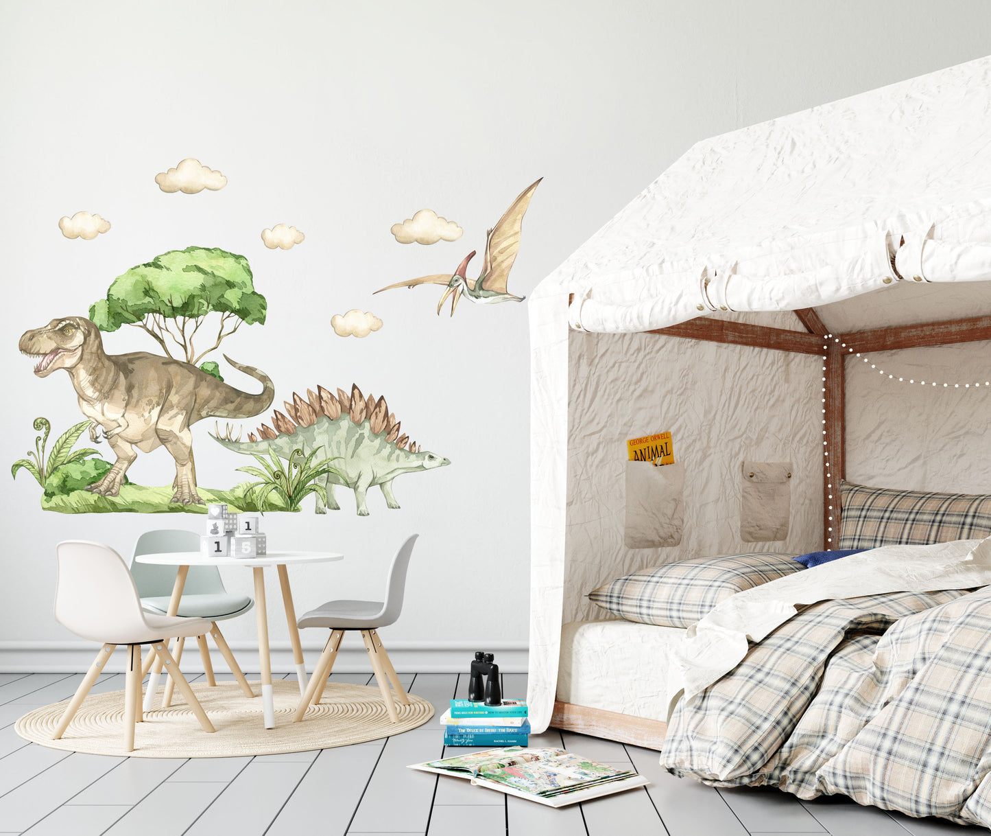 Dinosaur decals for walls - Wall Decals - Fable and Fawn 