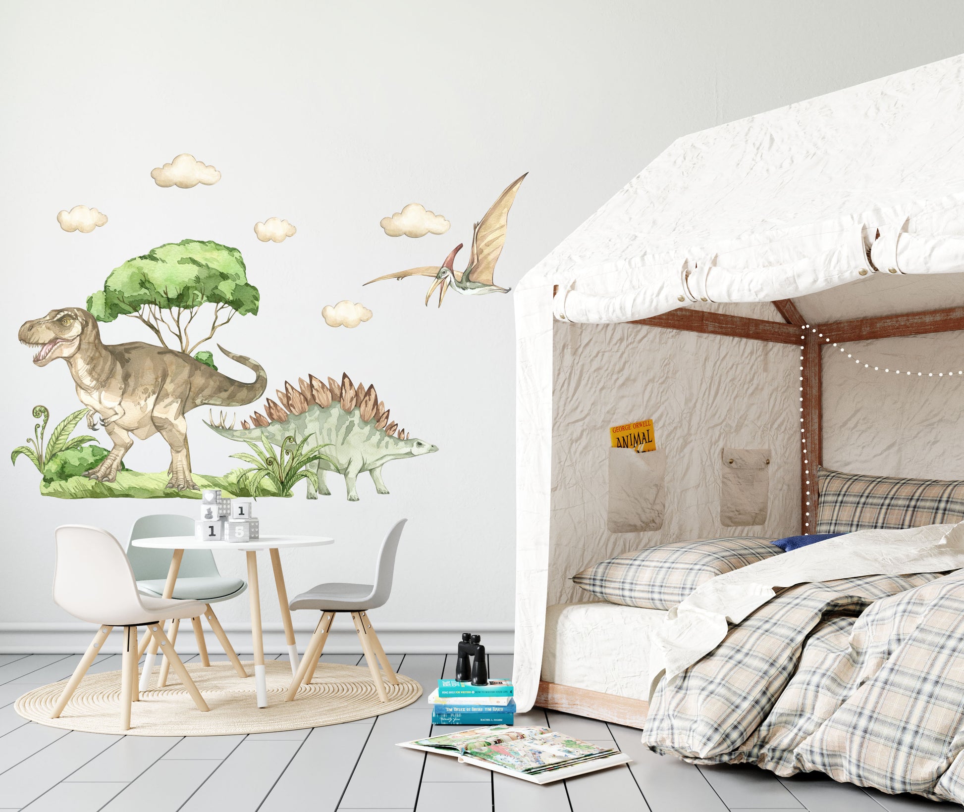 Dinosaur decals for walls - Wall Decals - Fable and Fawn 
