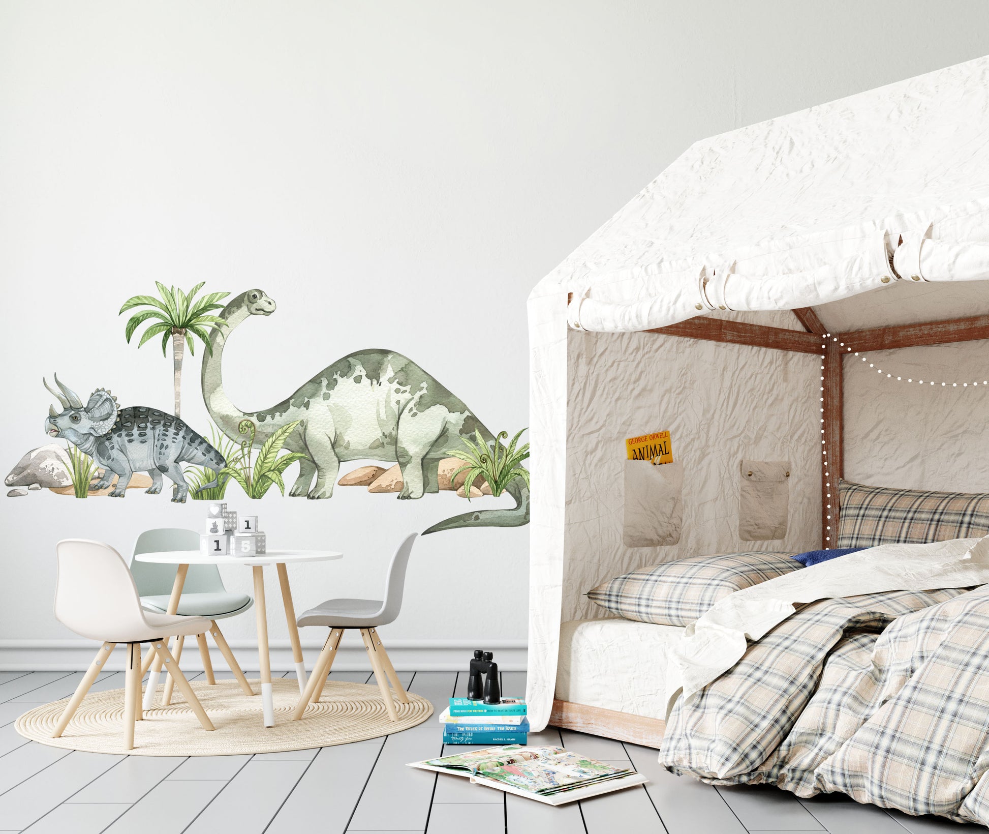 Dinosaur decals for walls - Wall Decals - Fable and Fawn 