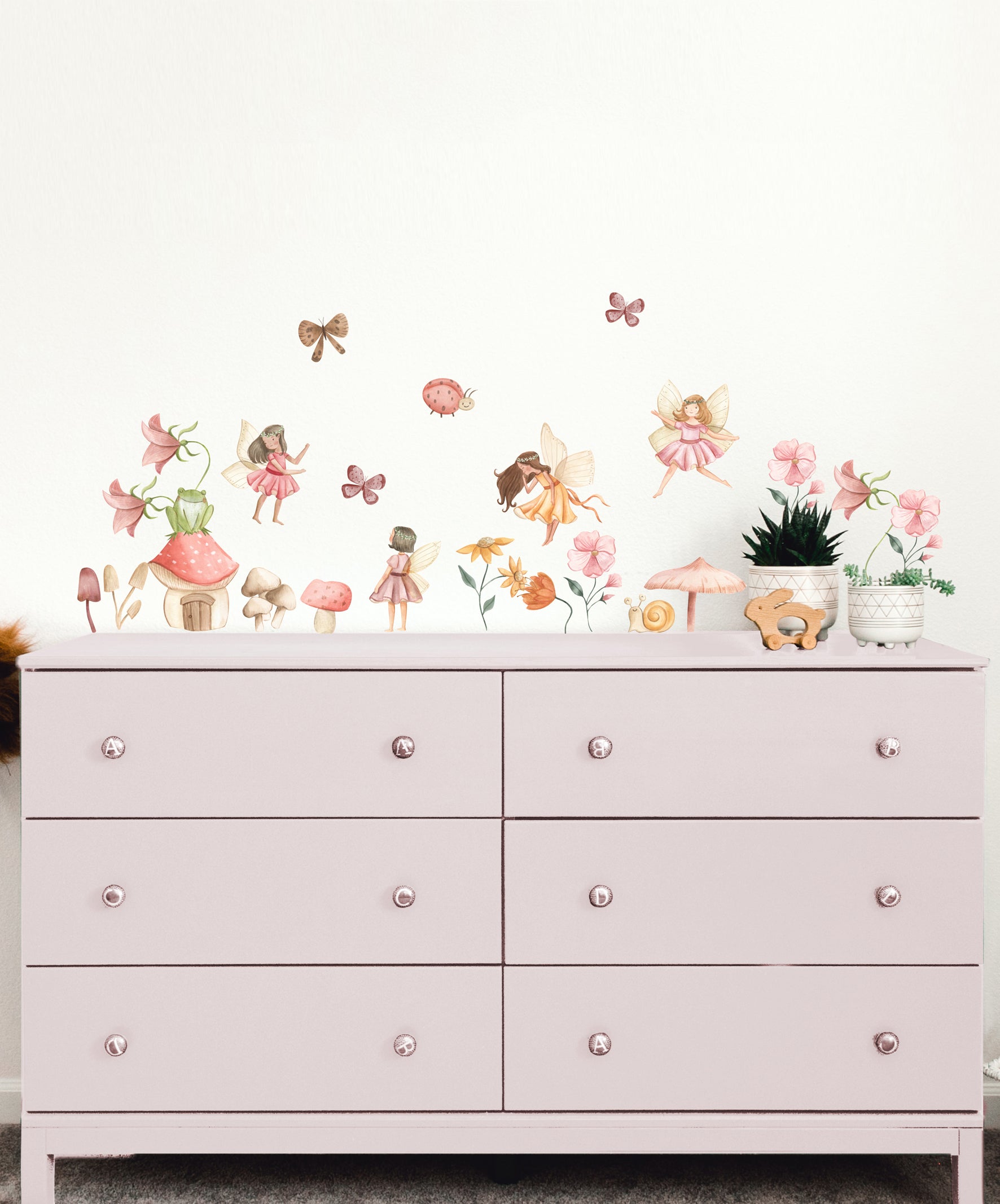 Fairy Garden Wall Decals - Wall Decals - Fable and Fawn 