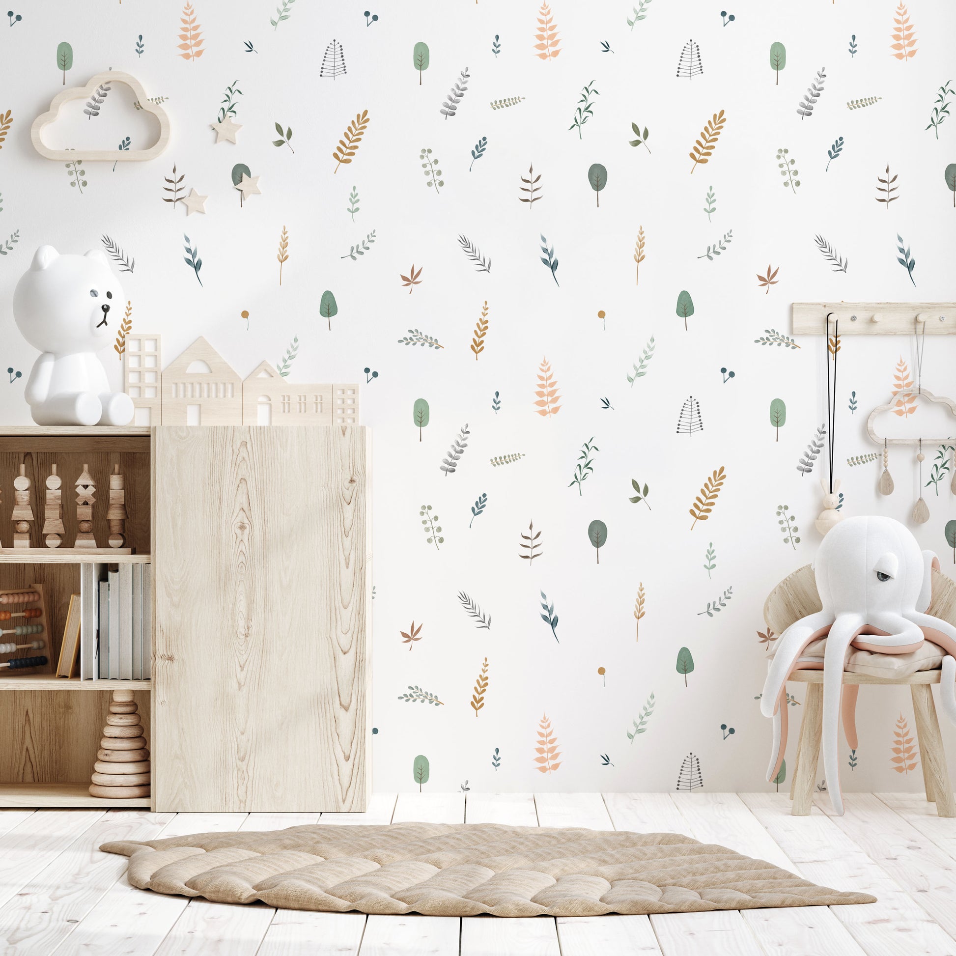 Little Fern Wallpaper - Wallpaper - Fable and Fawn 