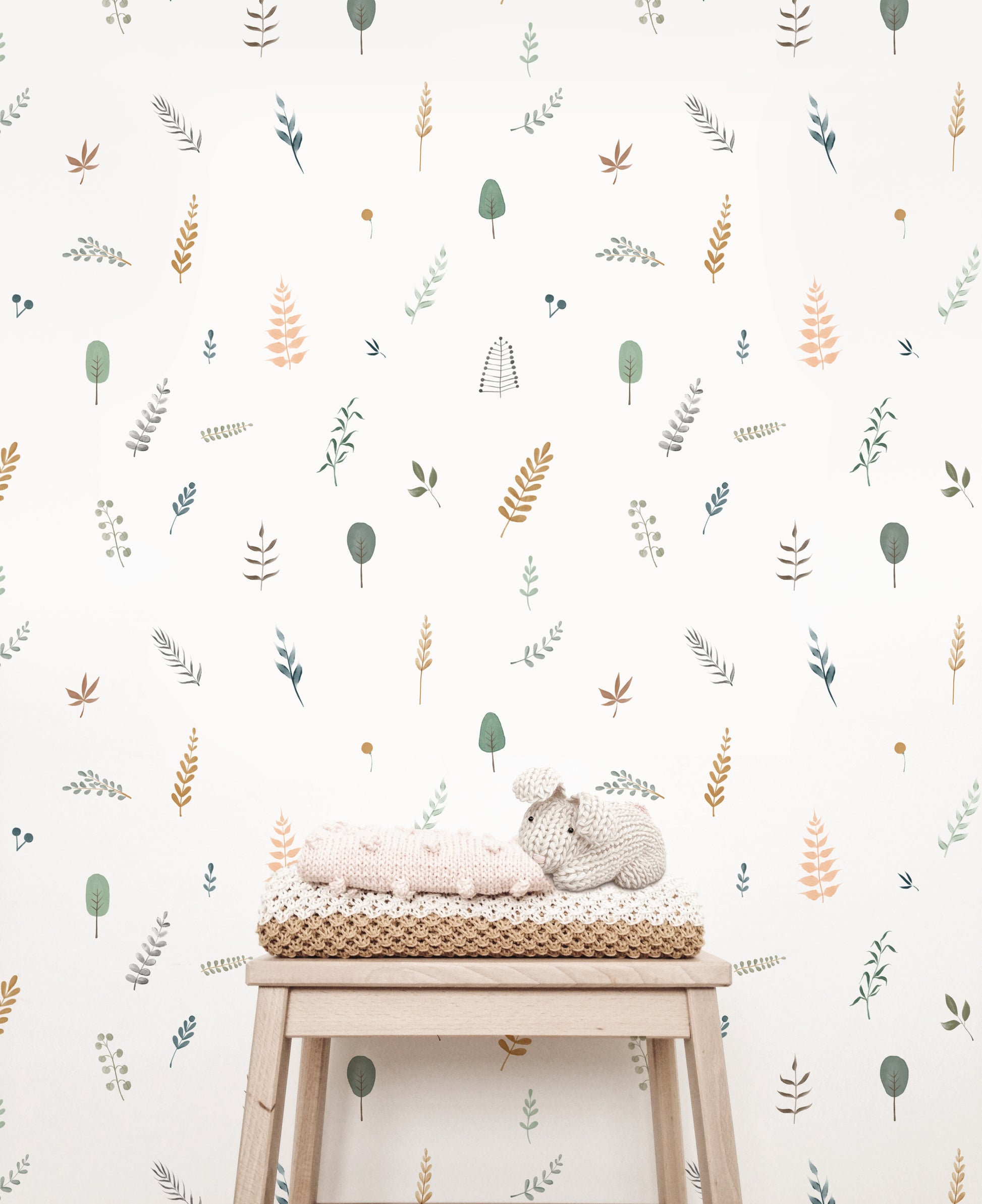 Little Fern Wallpaper - Wallpaper - Fable and Fawn 
