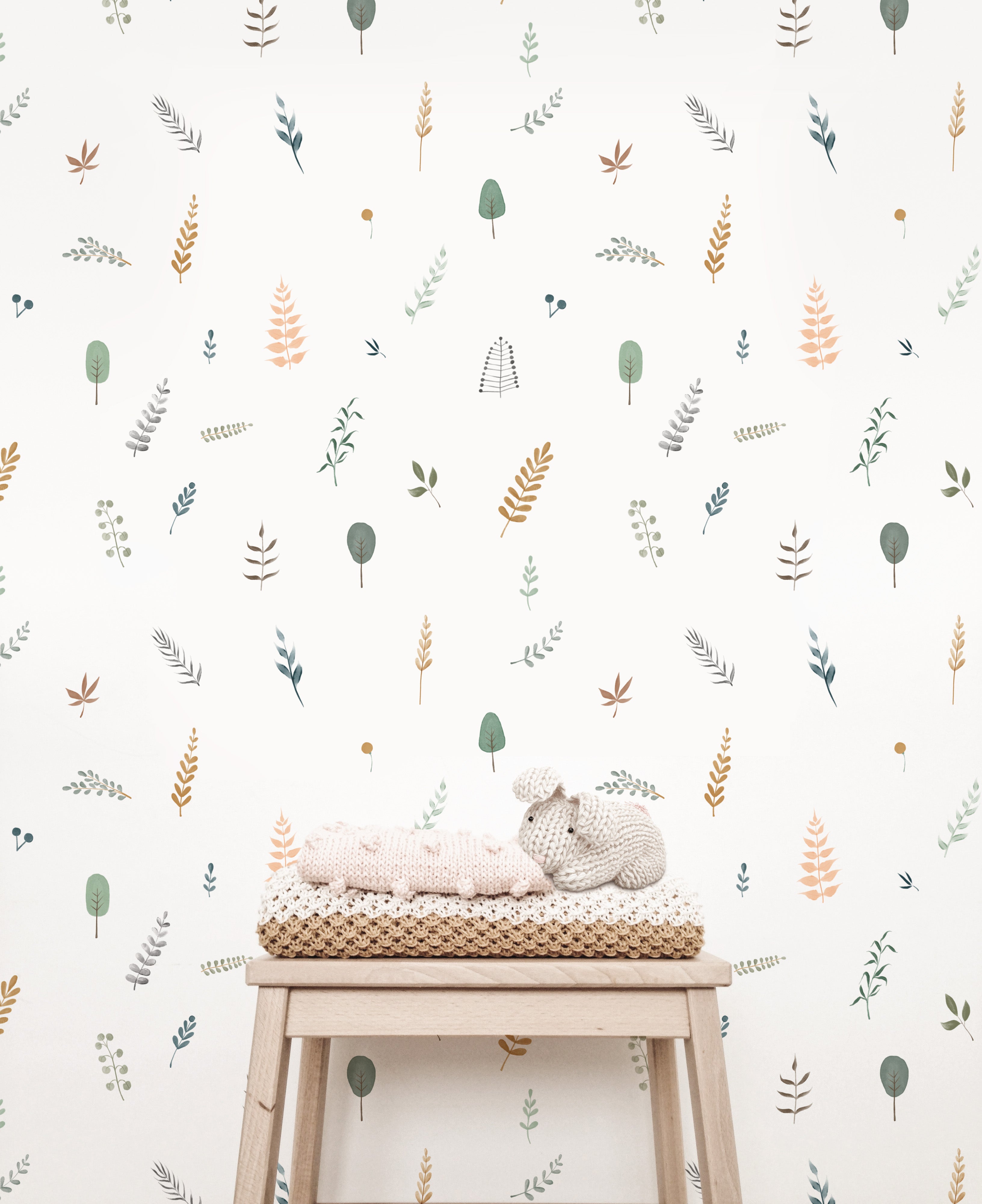 Little Fern Wallpaper - Wallpaper - Fable and Fawn