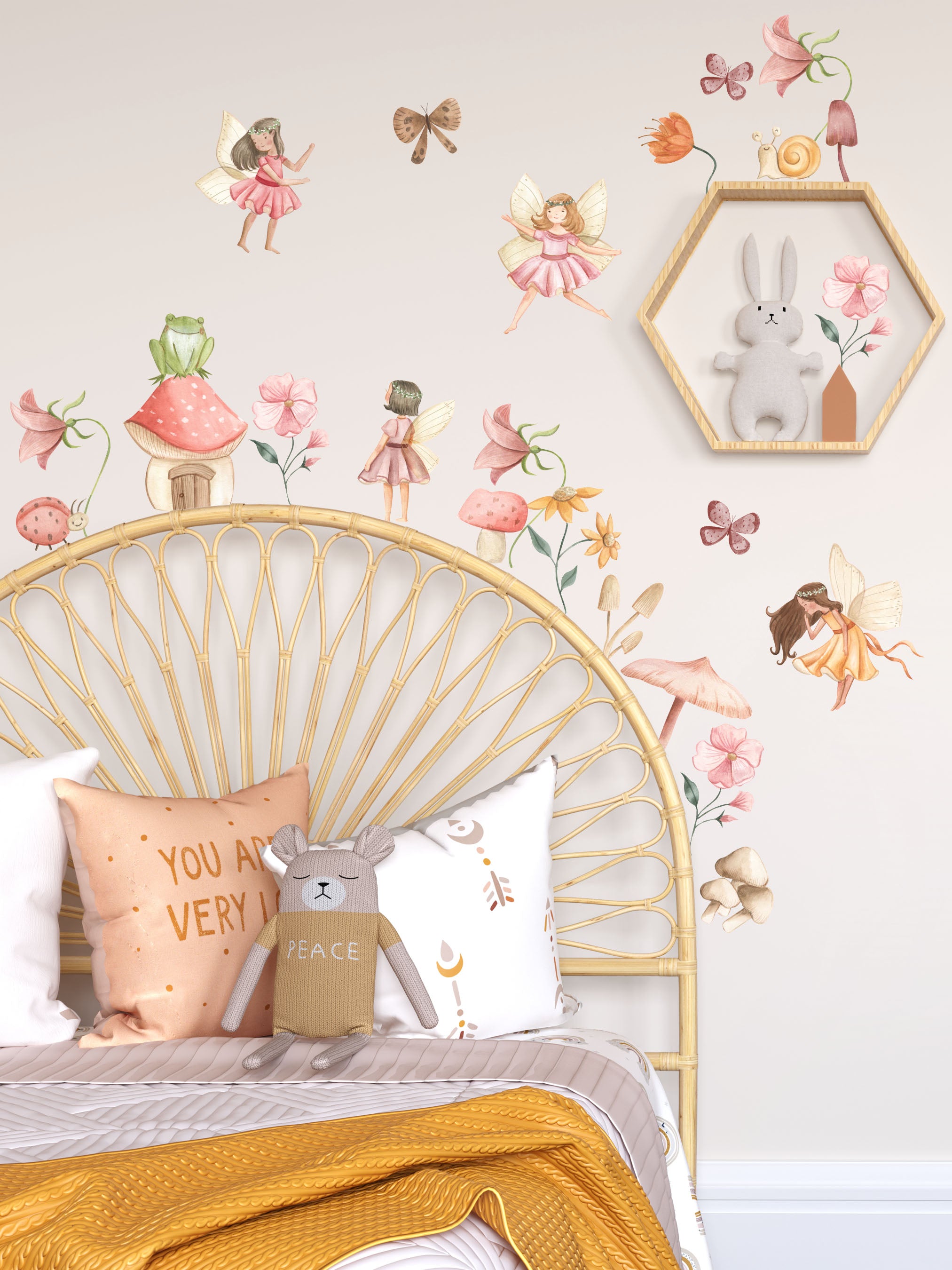 Fairy Garden Wall Decals - Fable and Fawn – Fable and Fawn