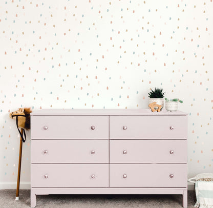 Confetti Wall Decals (Pink & Mustard) - Wall Decals - Fable and Fawn 