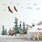 Woodland Forest Animal Wall Decals - Wall Decals - Fable and Fawn