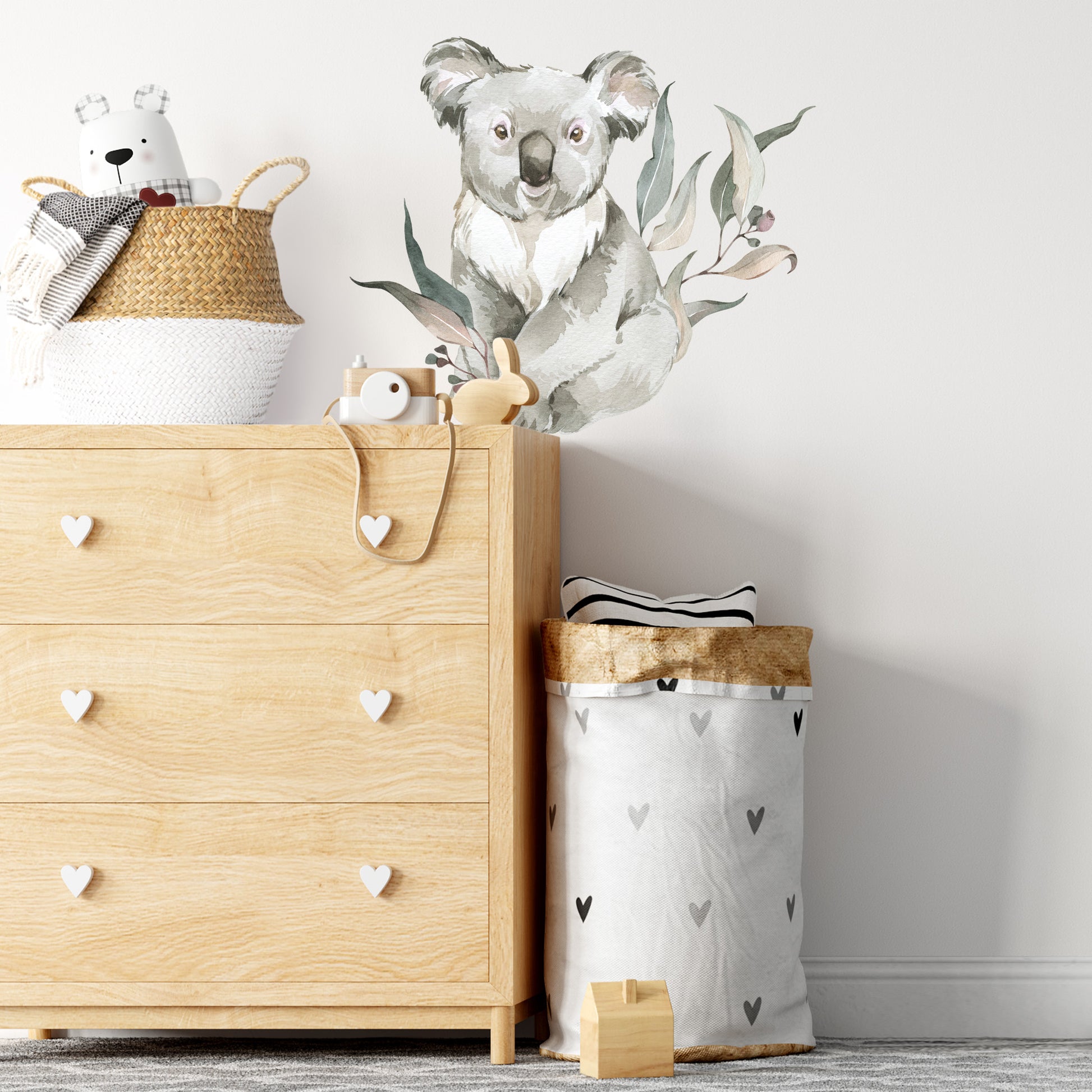 Animal Wall Decals (Koala) - Wall Decals - Fable and Fawn 