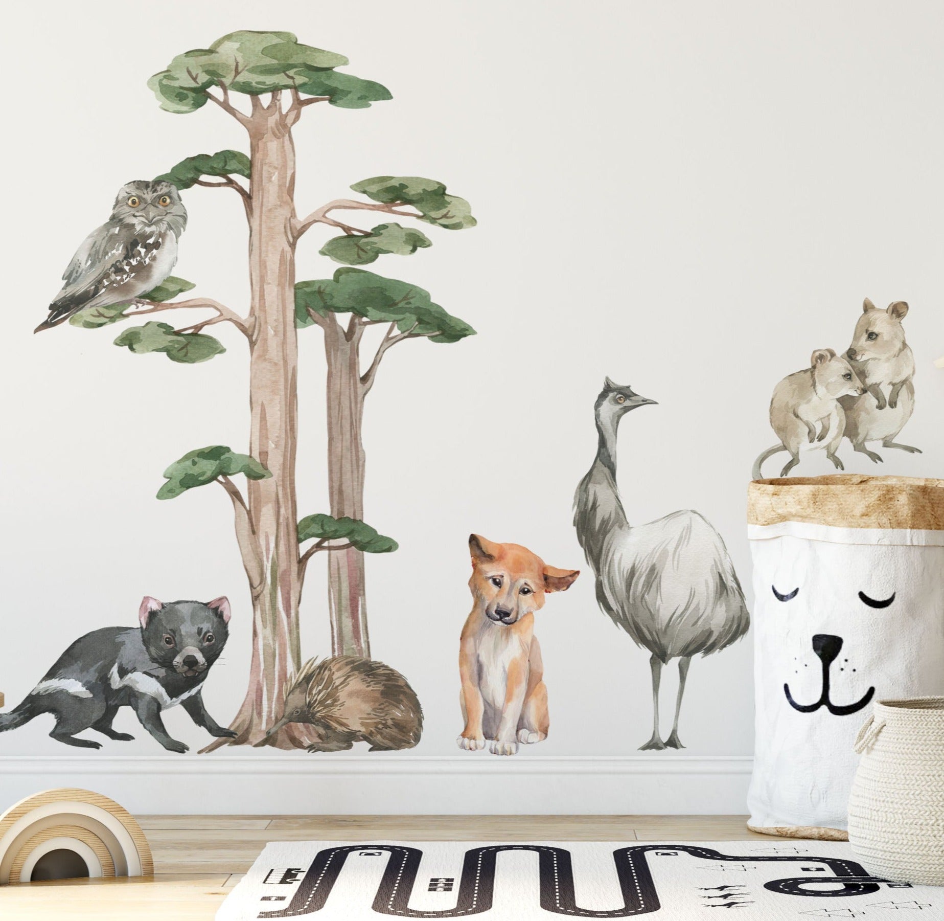 Australian Animals Wall Stickers - Pick Your Own Animals! - Wall Decals - Fable and Fawn 