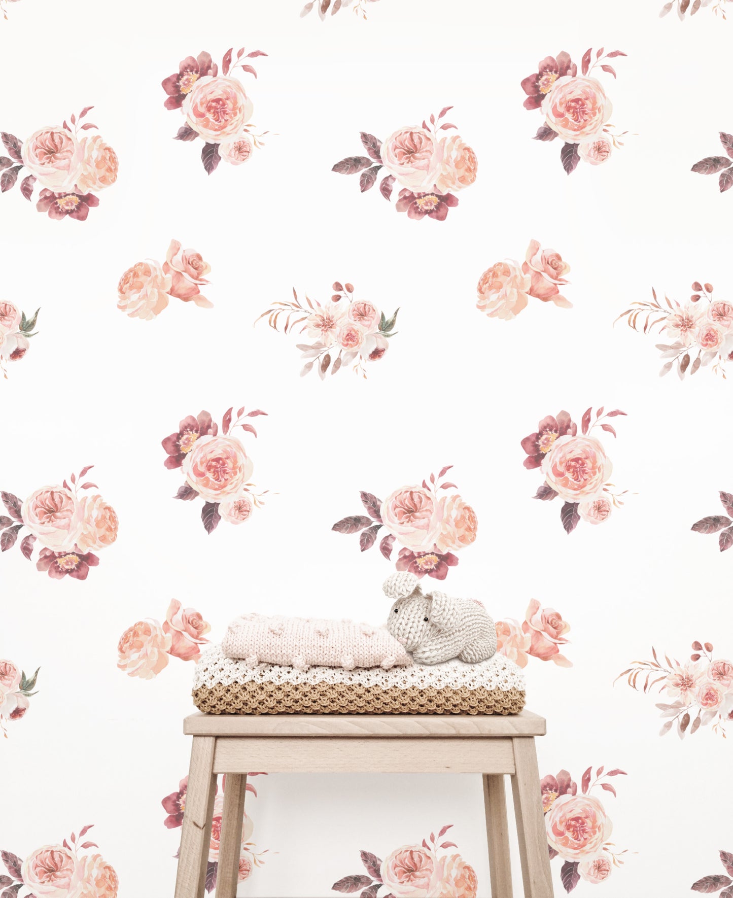 Lana Floral Wallpaper - Wallpaper - Fable and Fawn 