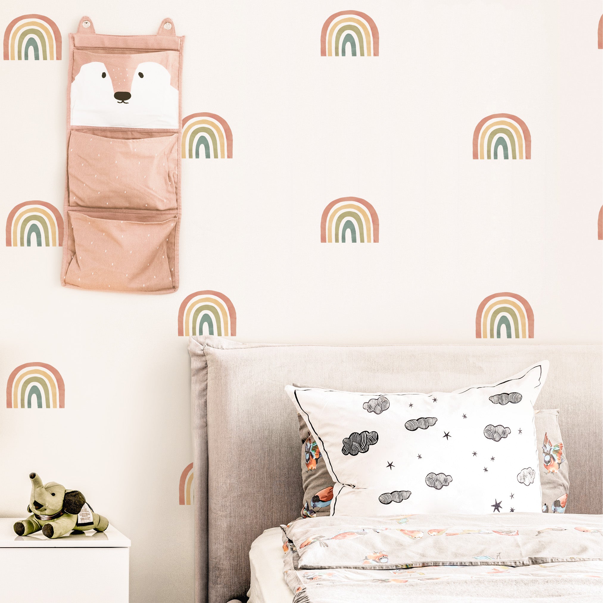 Rainbow Wall Decals (Bright) - Wall Decals - Fable and Fawn