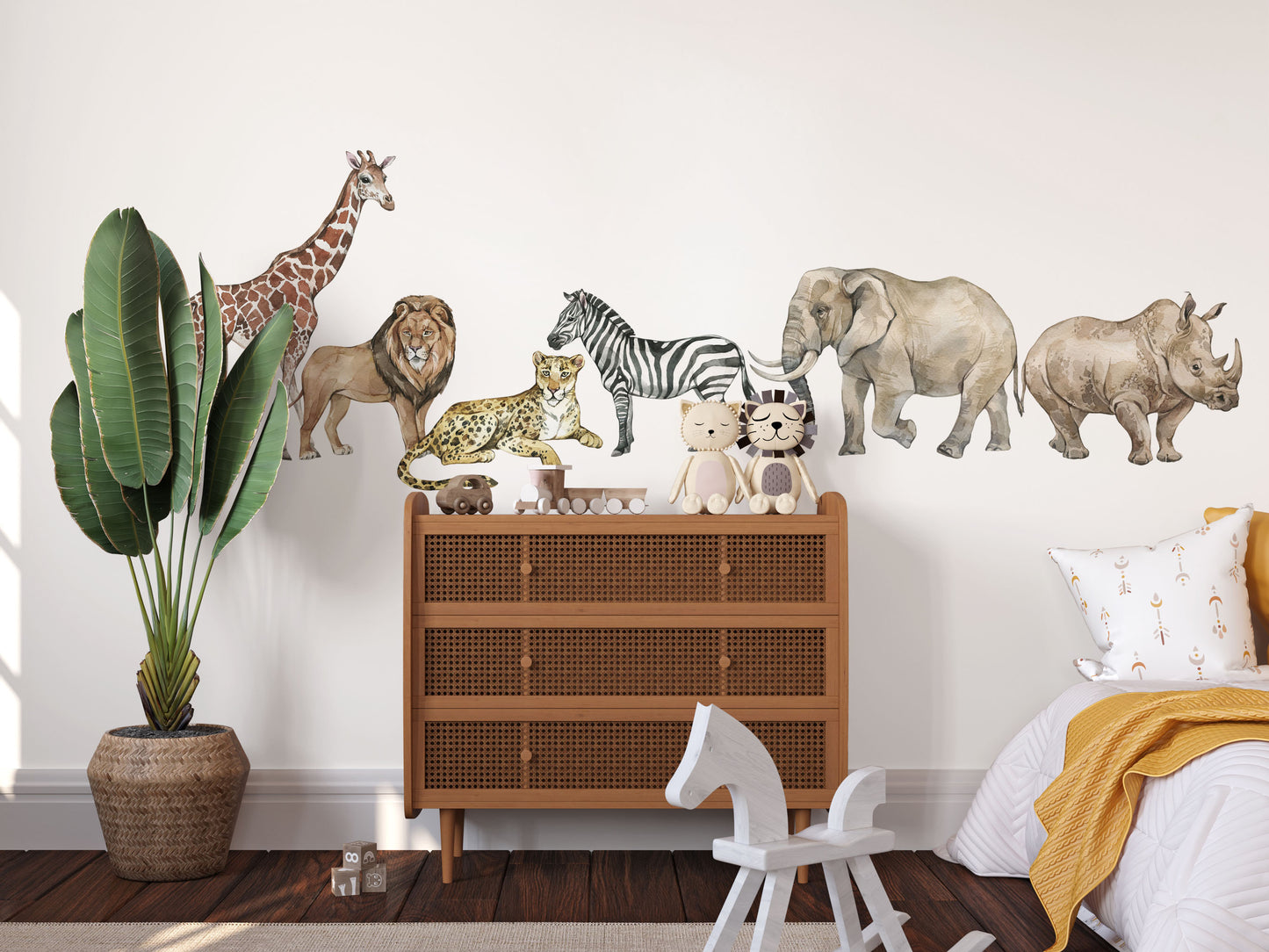 Safari Wall Decals - Wall Decals - Fable and Fawn 