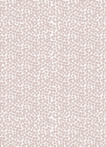 Removable Wallpaper - Spots (Blush) - Wallpaper - Fable and Fawn 