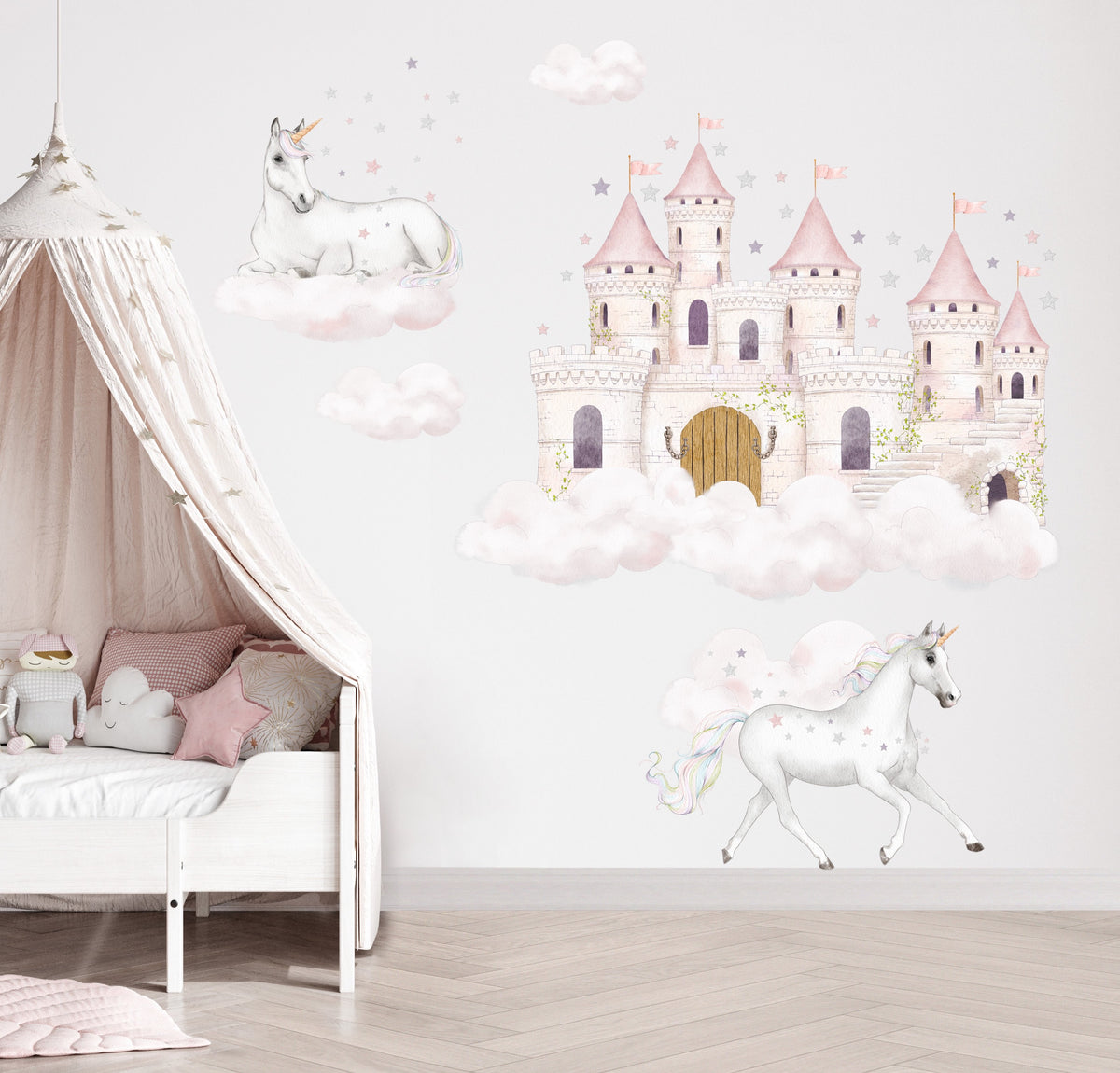 Magical Unicorn Wall Decals for Your Little One's Bedroom – Fable and Fawn