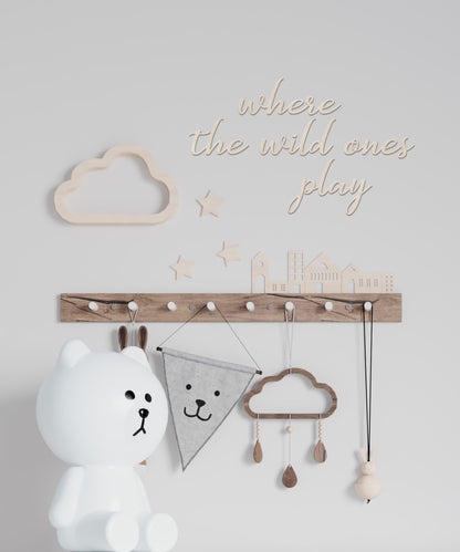 Where the wild ones play - Wall Decals - Fable and Fawn 