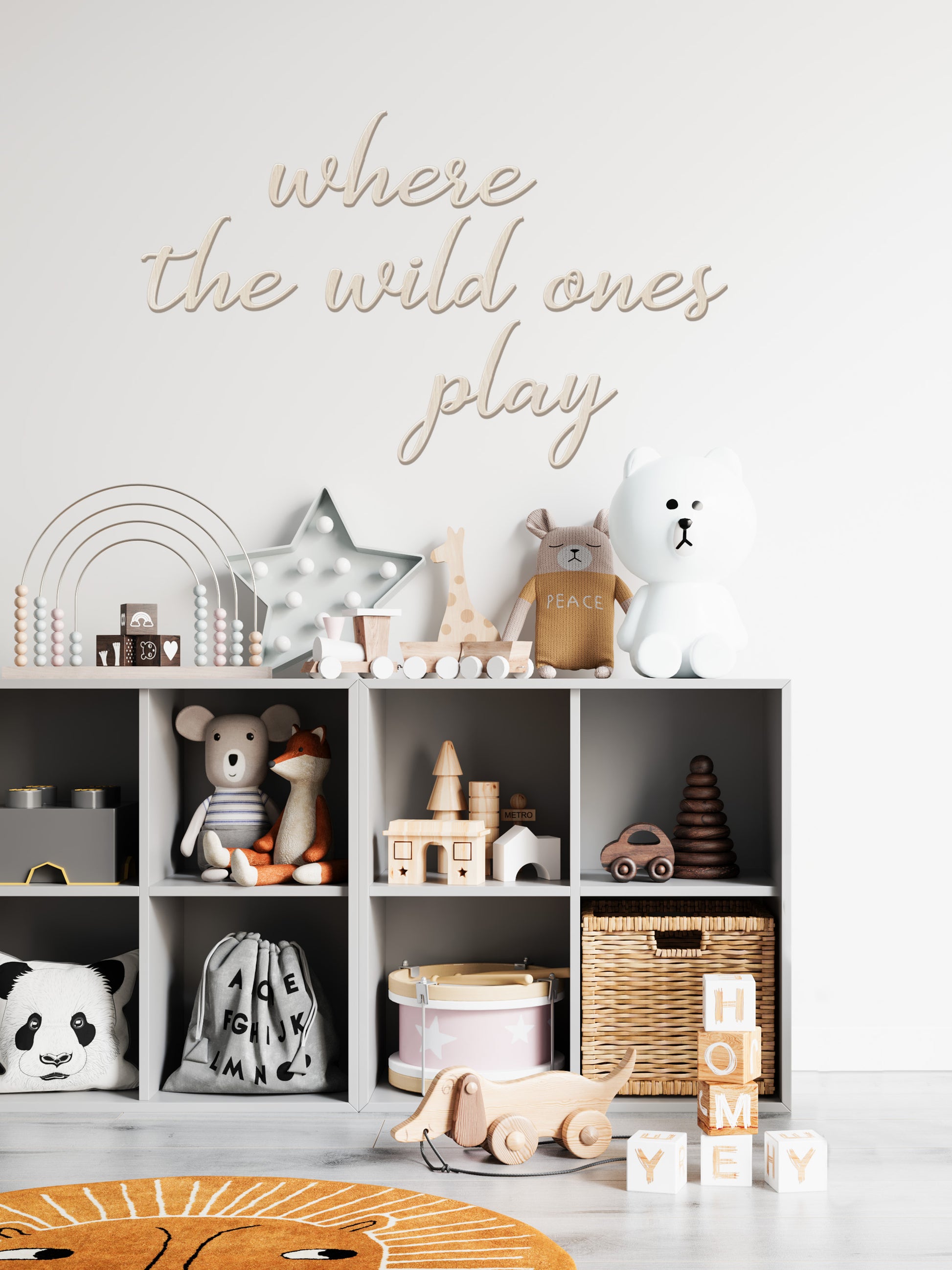 Where the wild ones play - Wall Decals - Fable and Fawn 