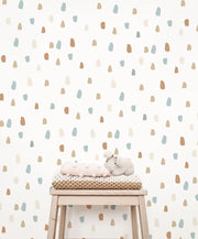 Confetti Wall Decals (Blue & Clay) - Wall Decals - Fable and Fawn