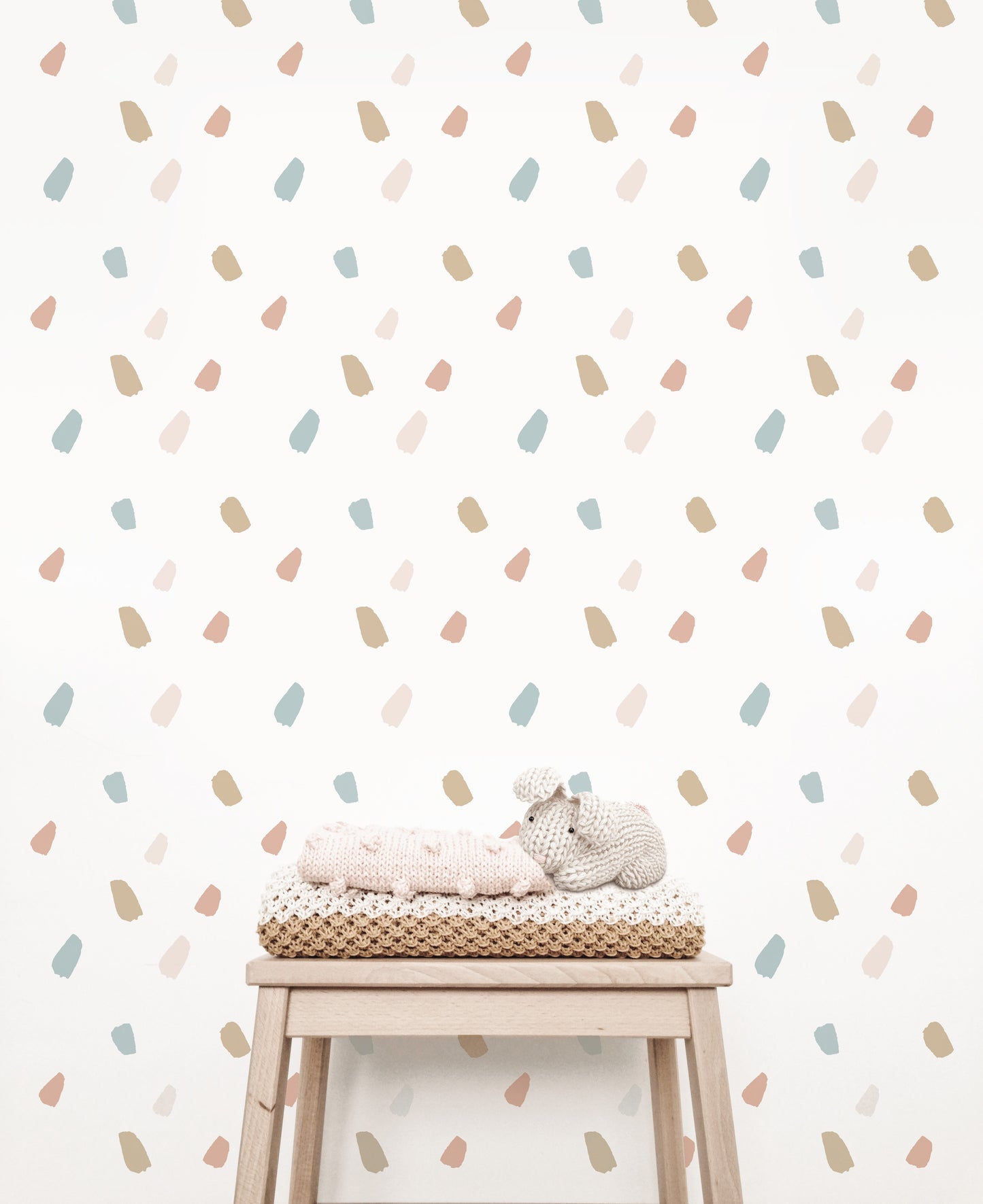 Confetti Wall Decals (Pink & Mustard) - Wall Decals - Fable and Fawn 