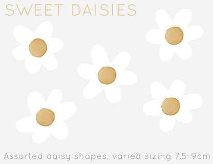Daisy Wall Decals - Wall Decals - Fable and Fawn 