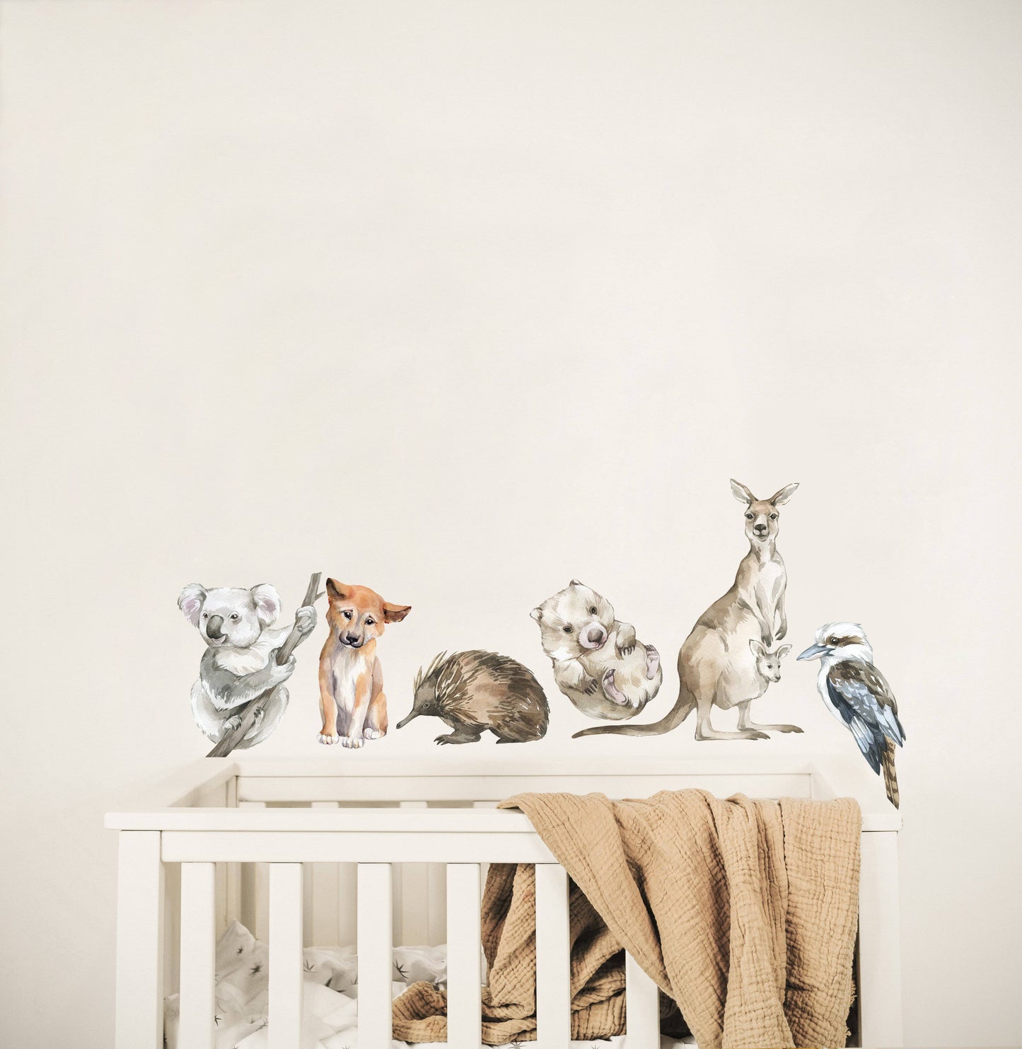 Australian Animal Wall Decals (Set) - Wall Decals - Fable and Fawn 
