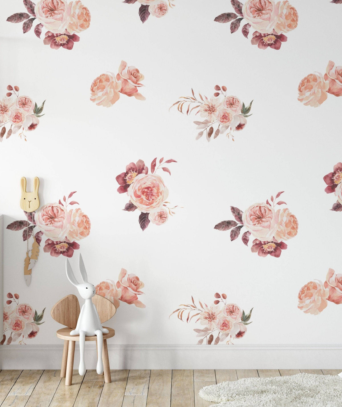 Lana Floral Wallpaper - Wallpaper - Fable and Fawn