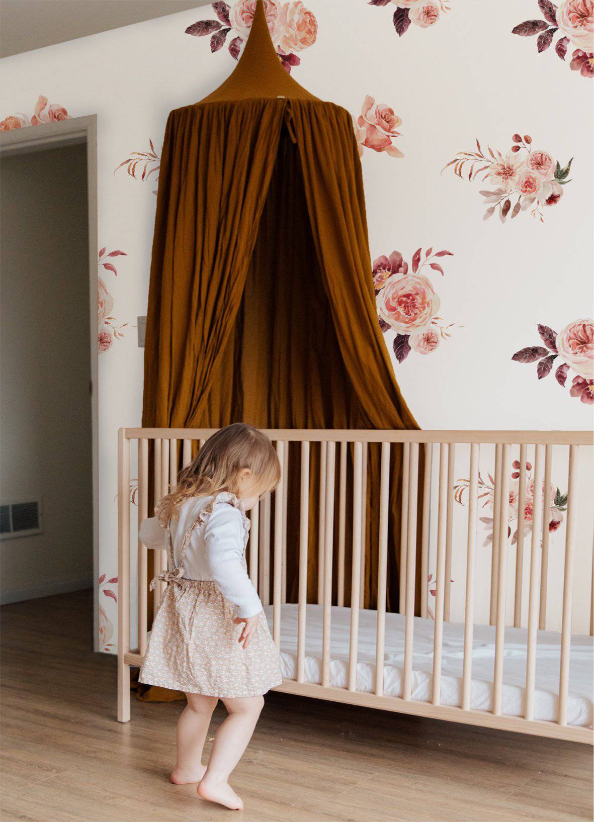 Lana Floral Wallpaper - Wallpaper - Fable and Fawn 