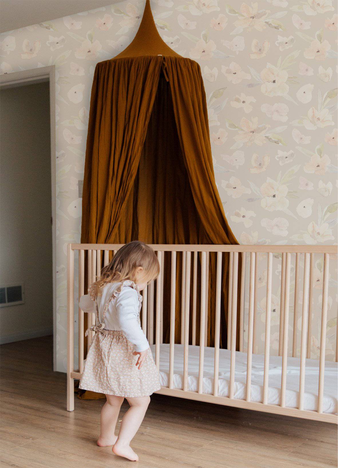 Pretty Posy Floral Wallpaper (4 colour-ways) - Wallpaper - Fable and Fawn 