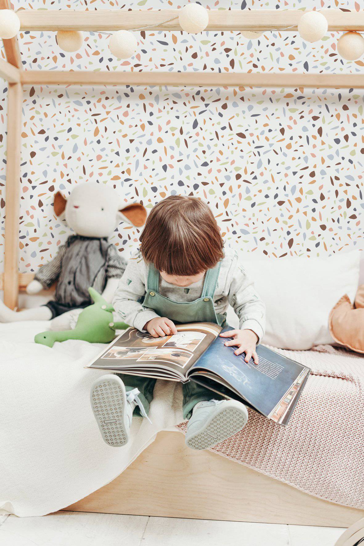 Terrazzo Wallpaper (Outback) - Wallpaper - Fable and Fawn