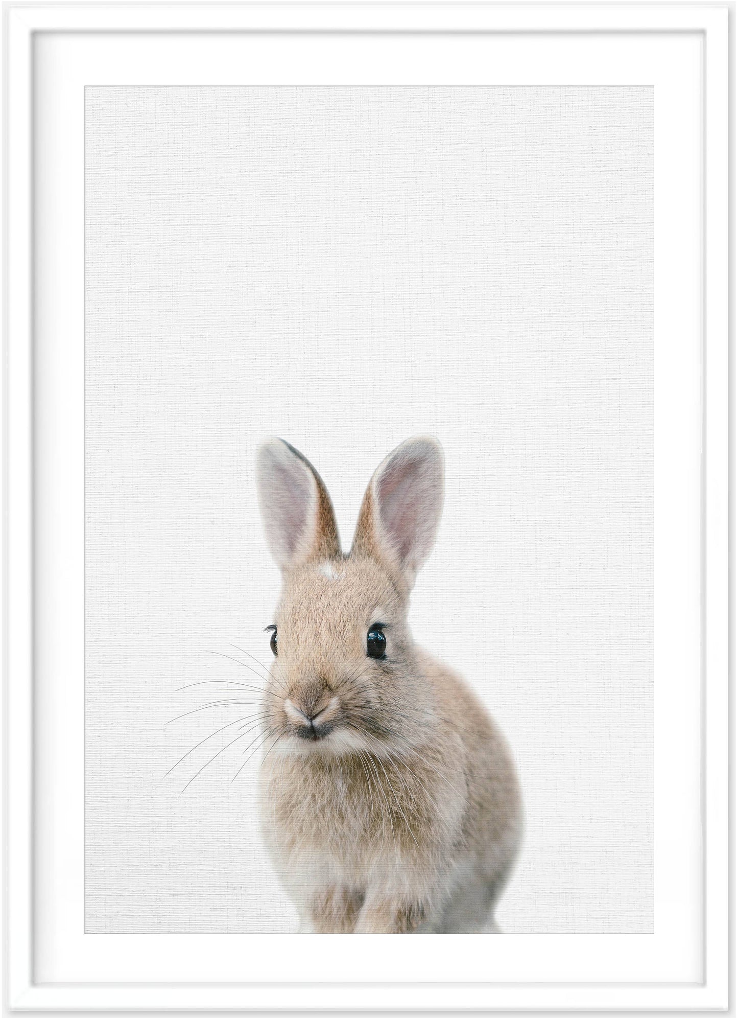 Bunny Rabbit Print - Kids Wall Art - Fable and Fawn 