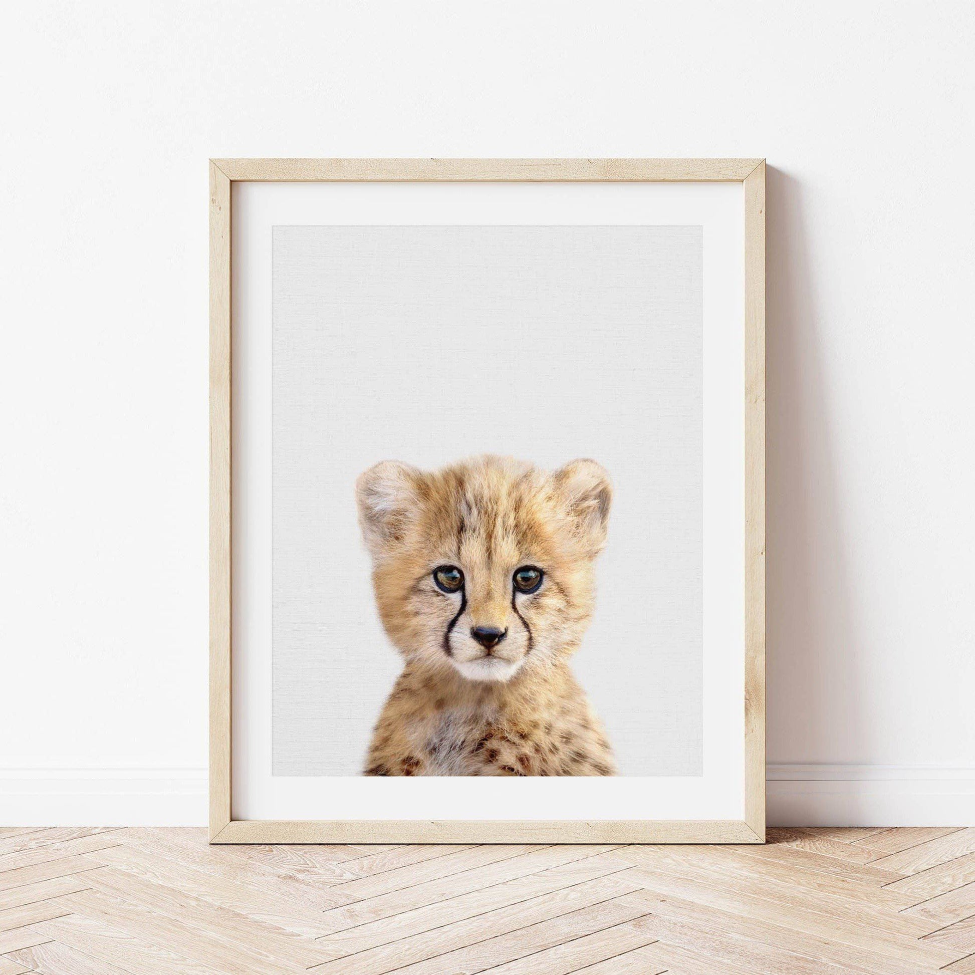 Baby Cheetah Print - Kids Wall Art - Fable and Fawn 