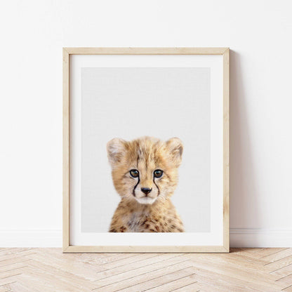 Baby Cheetah Print - Kids Wall Art - Fable and Fawn 