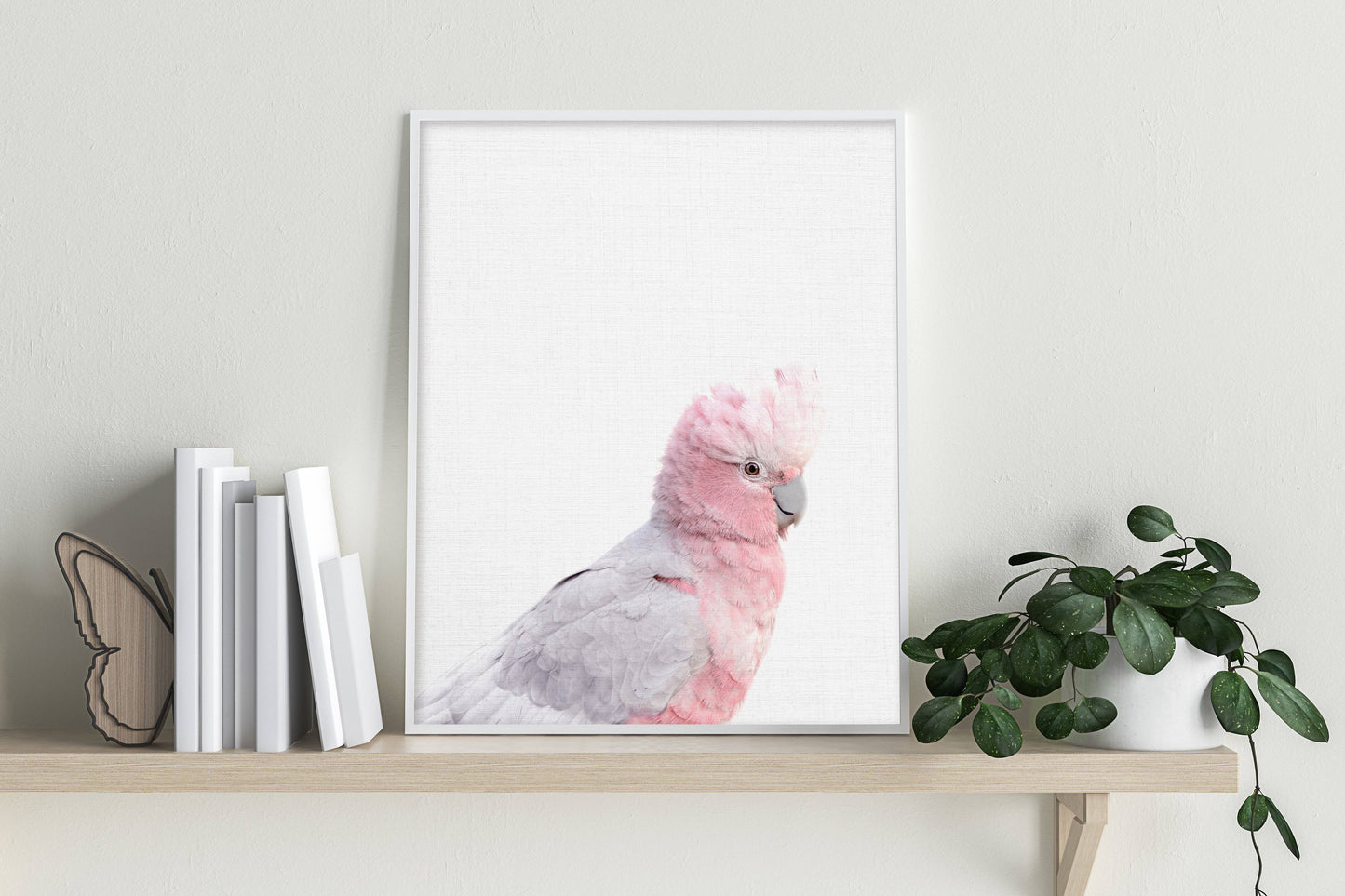 Galah Print | Australian Bird | Australian Nursery - PRINT - Fable and Fawn 