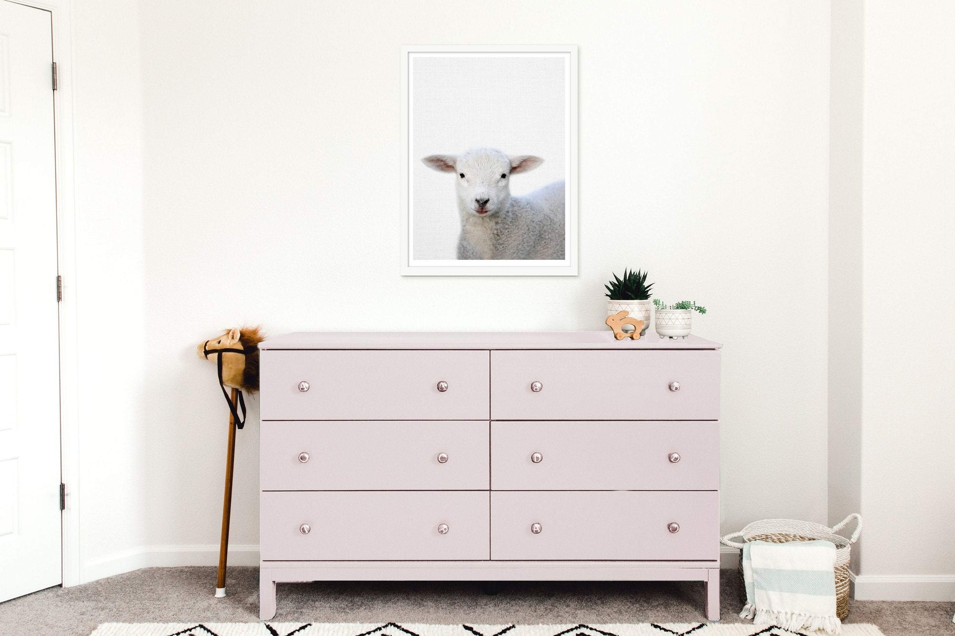 Lamb Print | Australian Nursery - PRINT - Fable and Fawn 