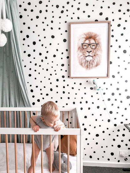 Mr. Lion | Lion With Glasses Print - PRINT - Fable and Fawn 