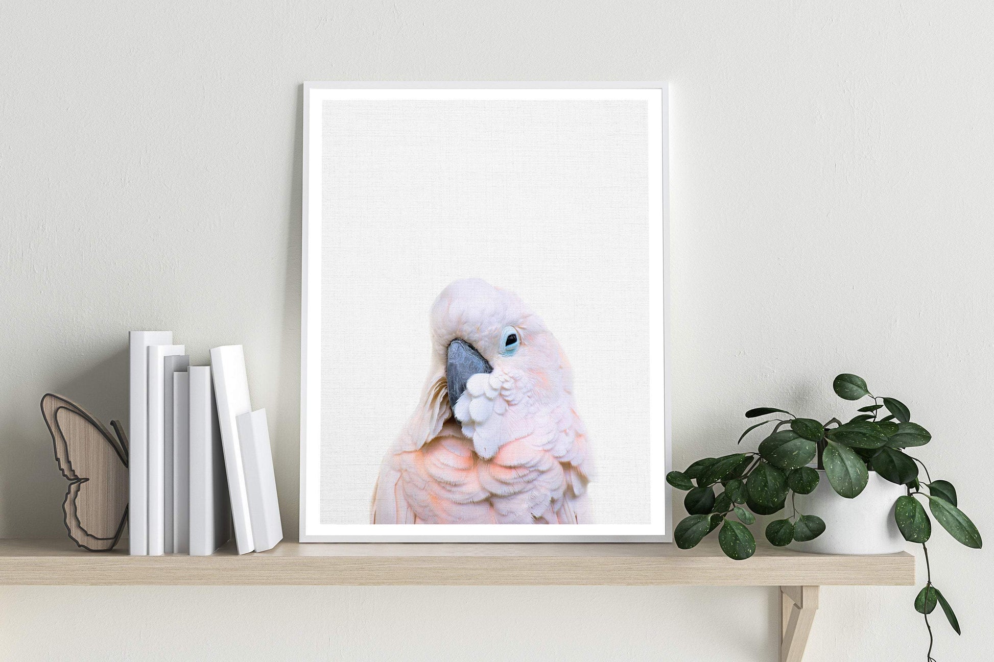 Pink Cockatoo Print - PRINT - Fable and Fawn 