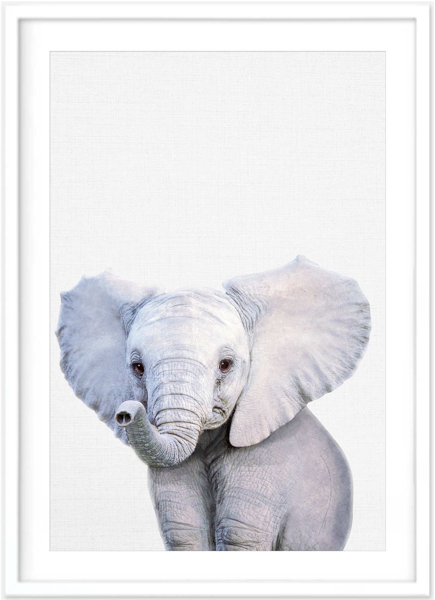 Baby Elephant Print - PRINT - Fable and Fawn 