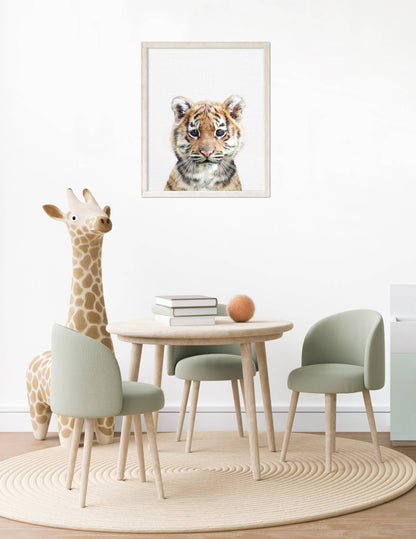 Tiger Print | Baby Animal Print | Safari Nursery - PRINT - Fable and Fawn 