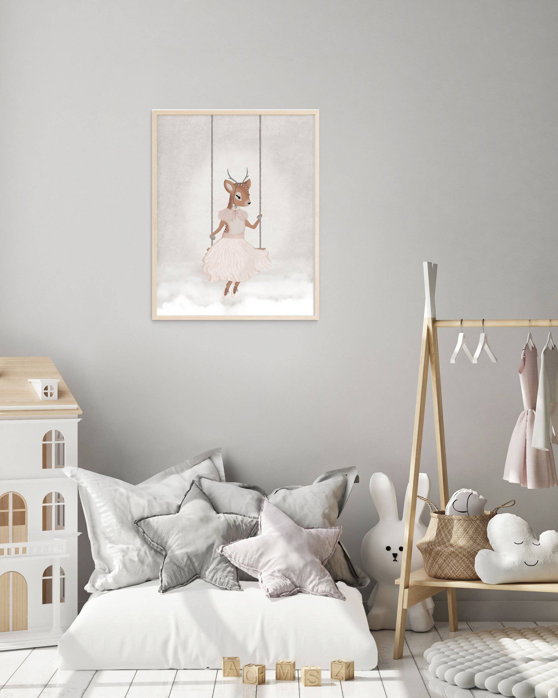 Meadow The Deer Print - PRINT - Fable and Fawn 