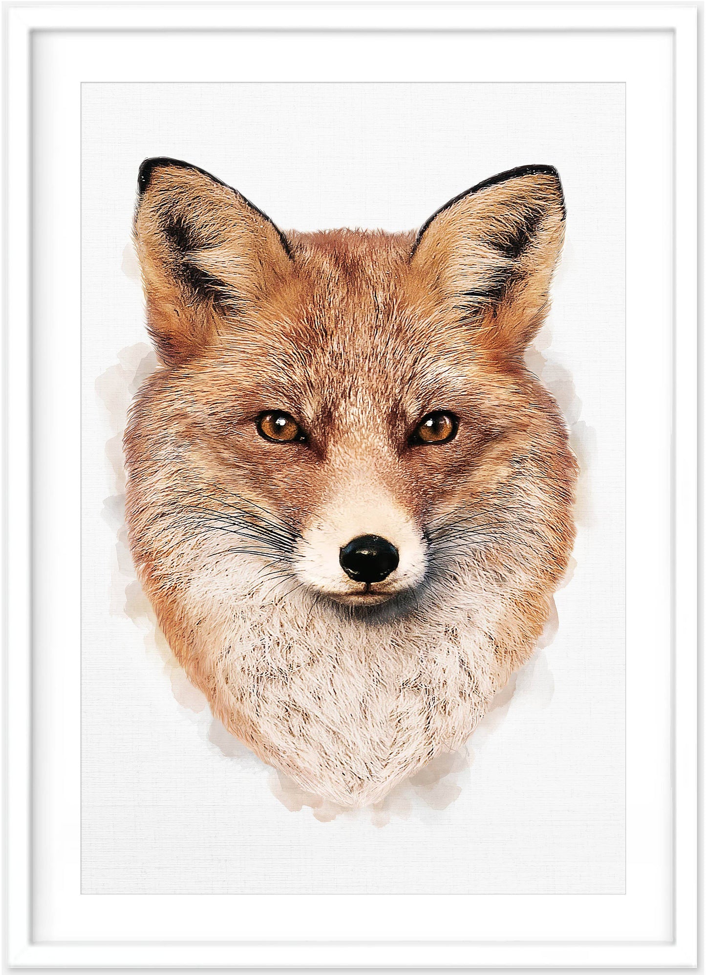 Fox Print | Animal Wall Art - PRINT - Fable and Fawn 