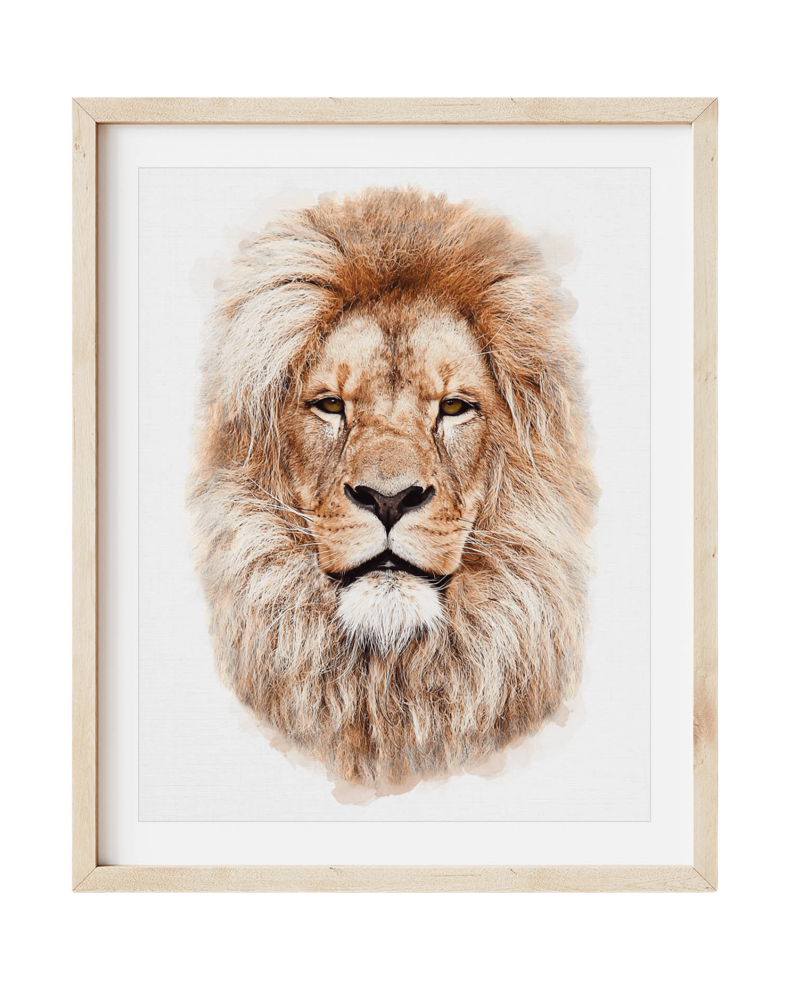 Leo the Lion Print - PRINT - Fable and Fawn 