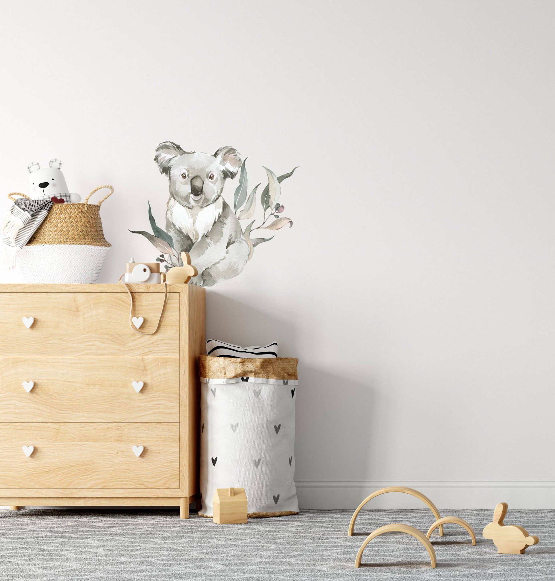 Animal Wall Decals (Koala) - Wall Decals - Fable and Fawn 