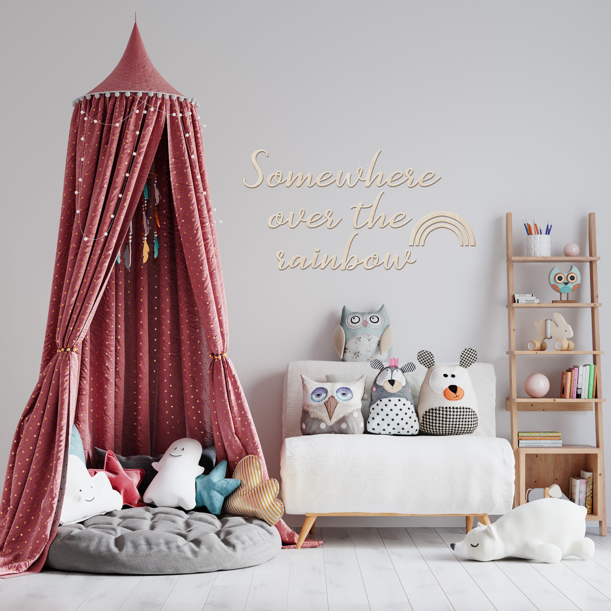 Somewhere over the rainbow - Wall Decals - Fable and Fawn 