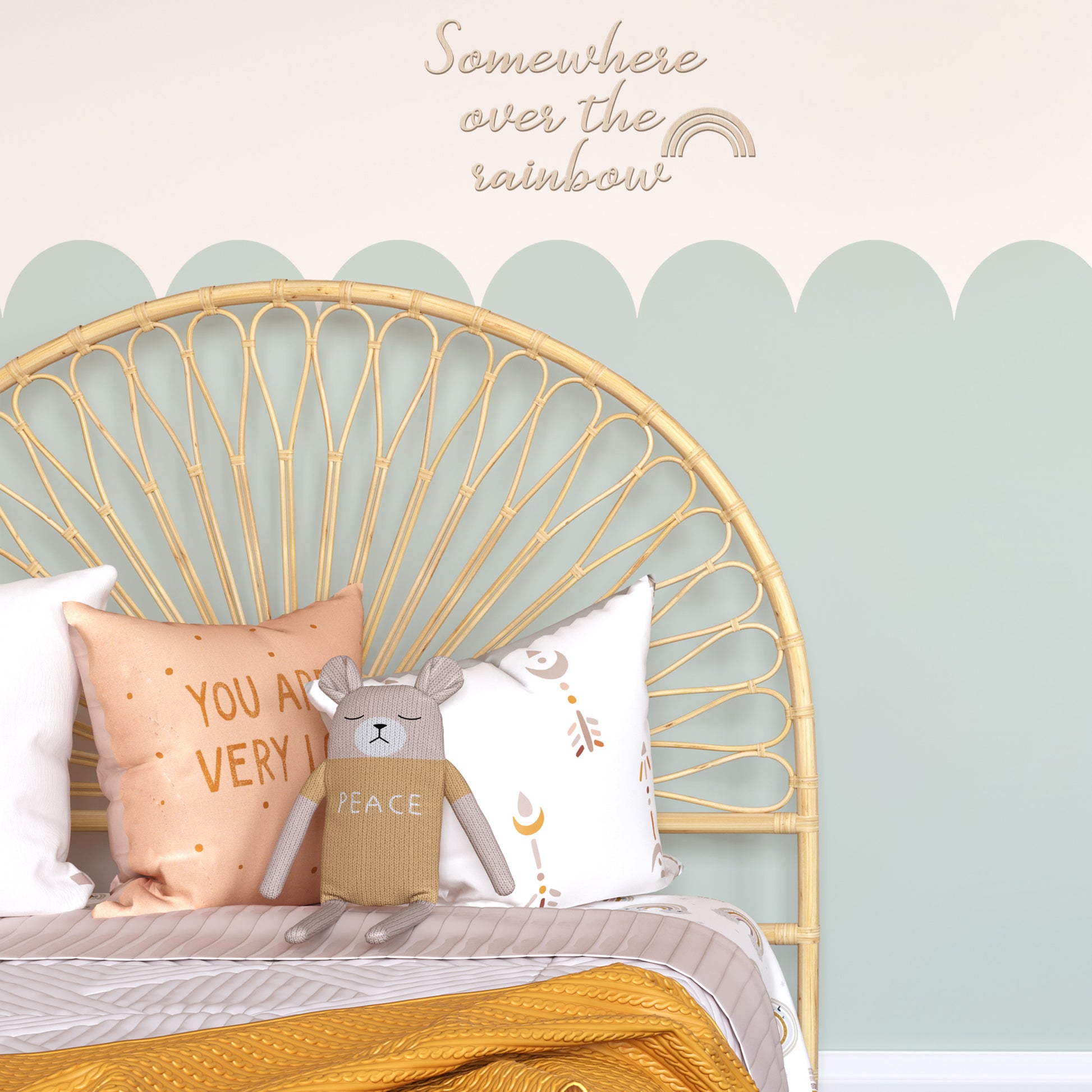 Somewhere over the rainbow - Wall Decals - Fable and Fawn 
