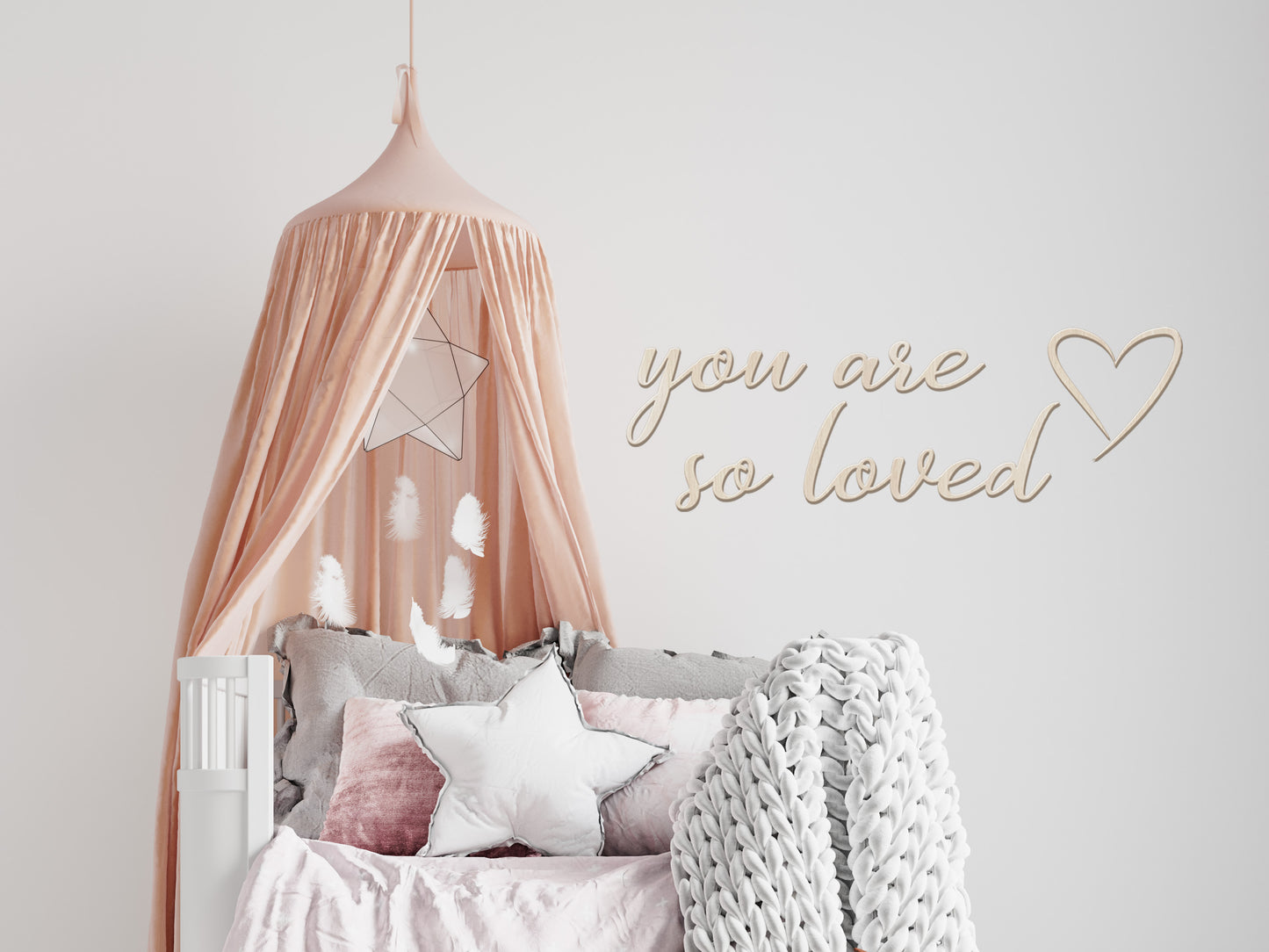 You are so loved - Wall Decals - Fable and Fawn 