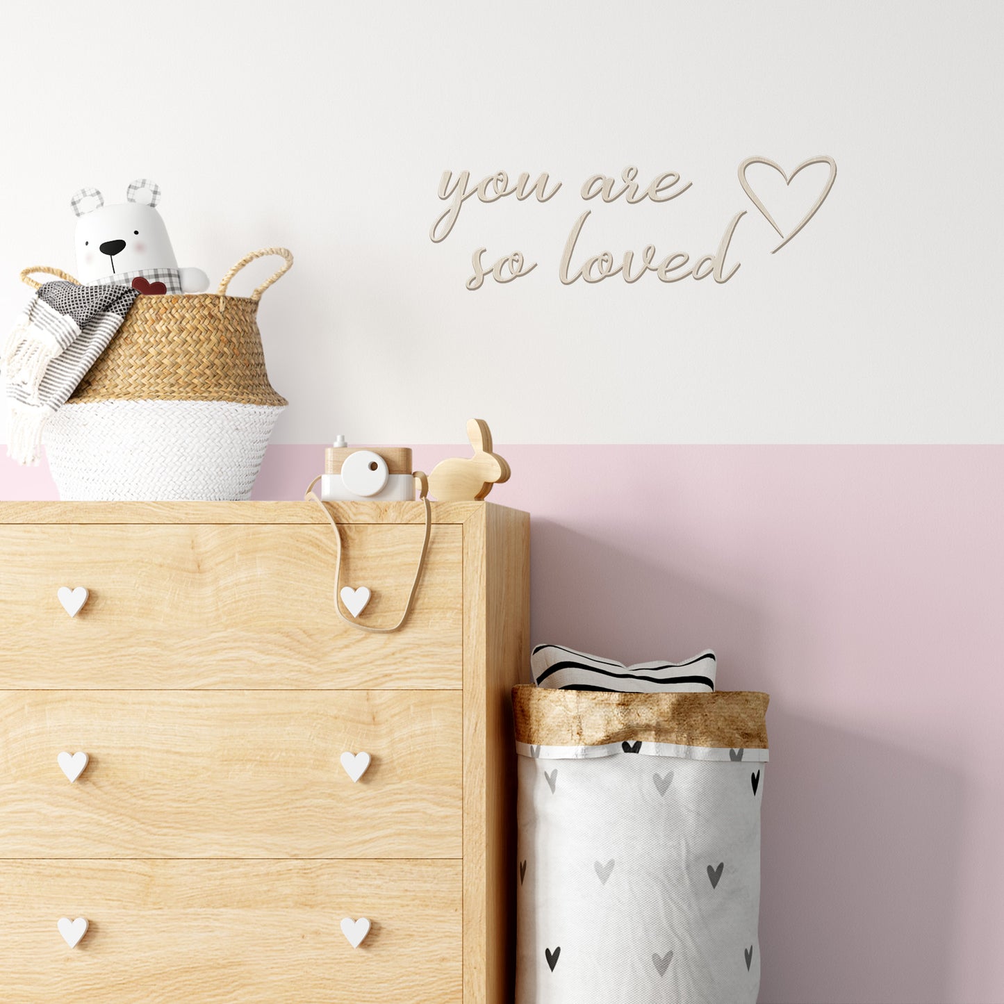 You are so loved - Wall Decals - Fable and Fawn 